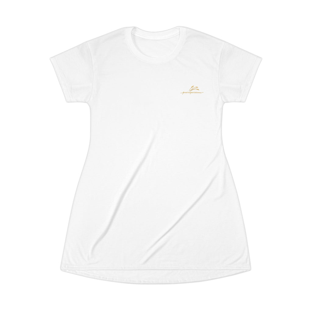 Robe T-Shirt  Prairie Parisienne — Elégance Naturelle