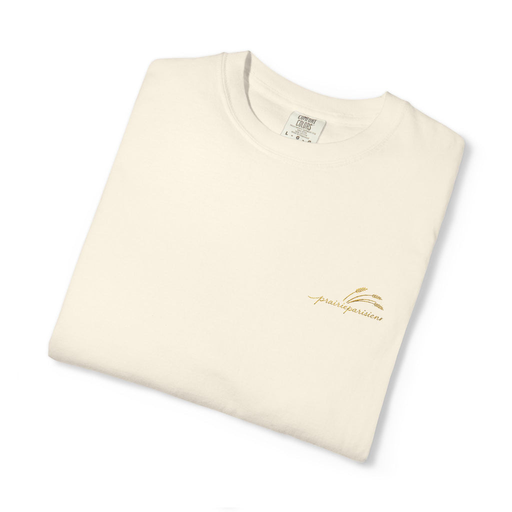 T-shirt Prairie Parisienne- Broderie Signature