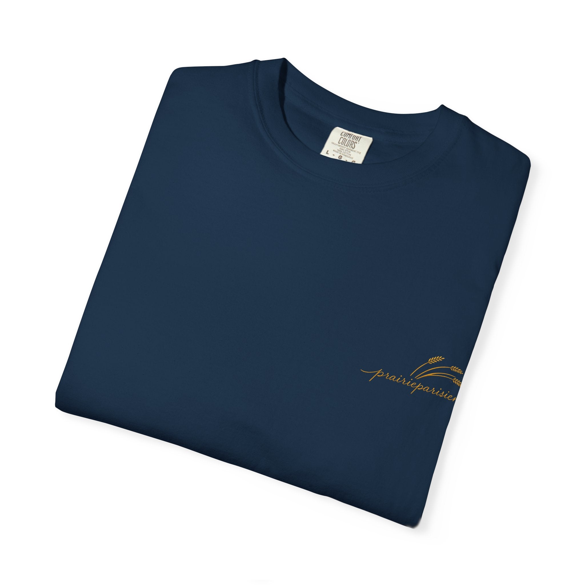 T-shirt Prairie Parisienne- Broderie Signature