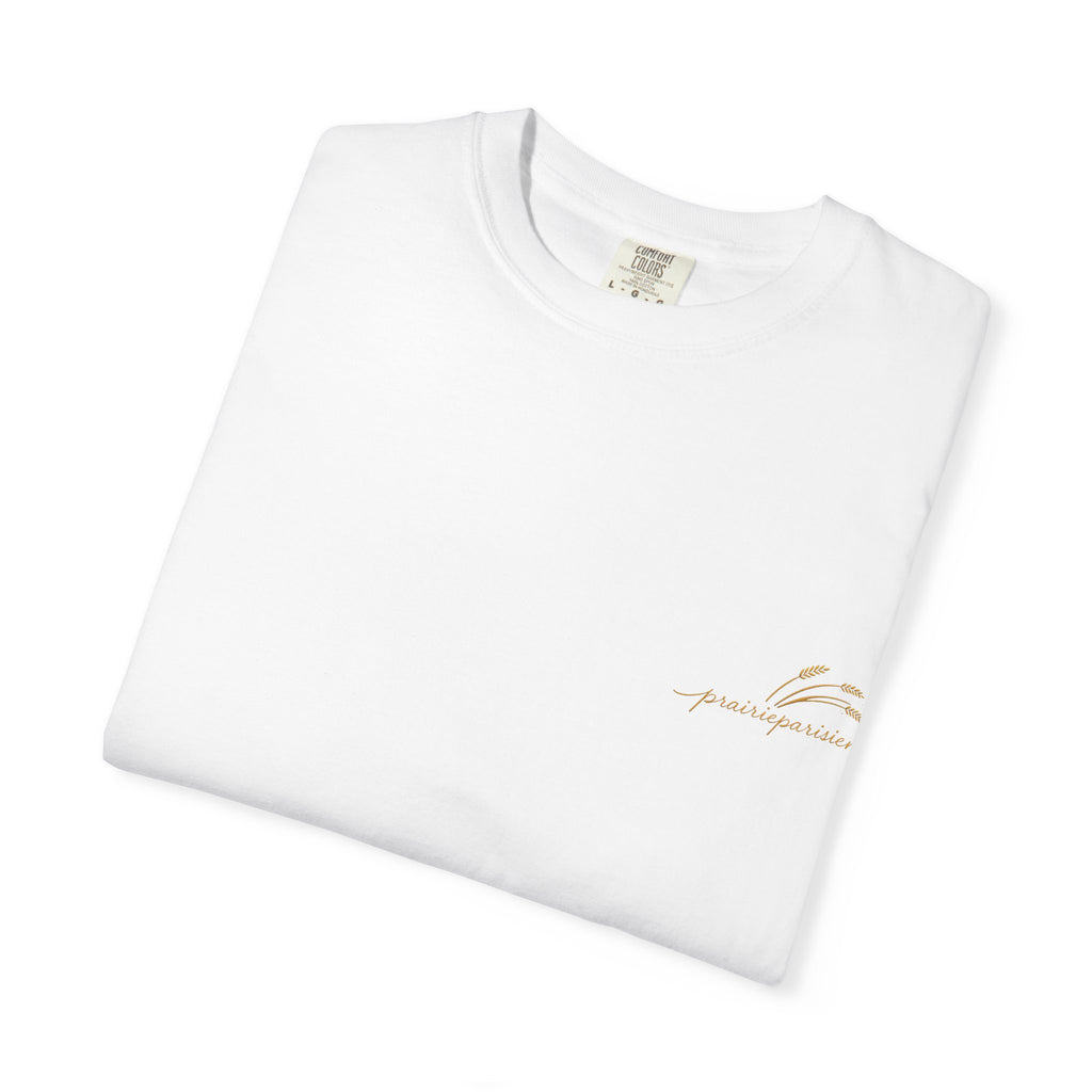 T-shirt Prairie Parisienne- Broderie Signature
