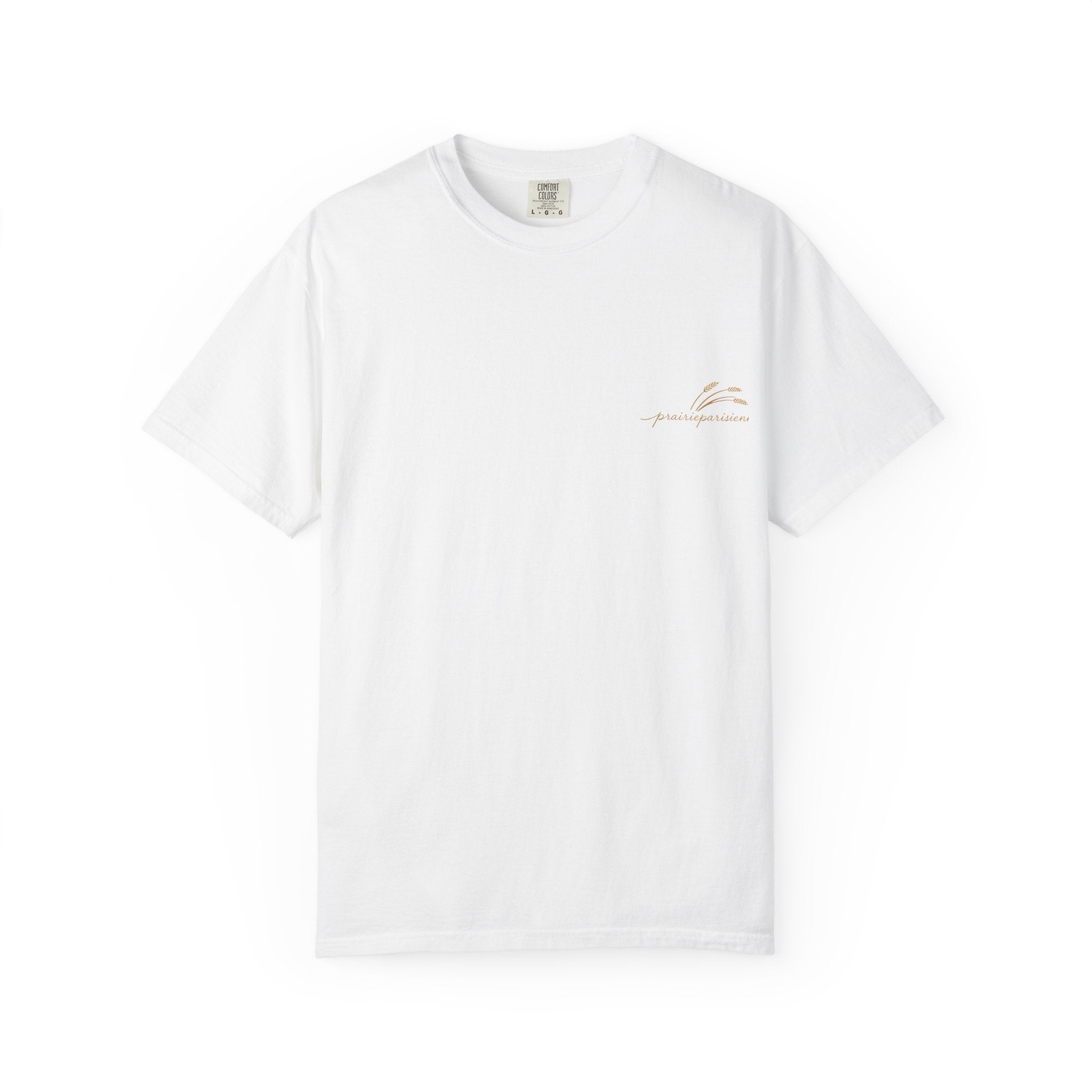 T-shirt Prairie Parisienne- Broderie Signature
