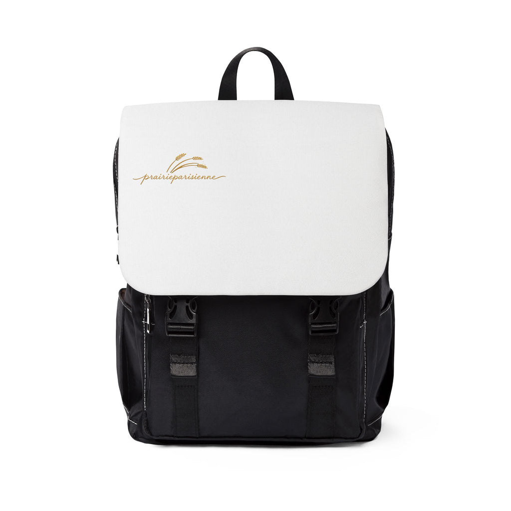 Sac à dos Signature Prairie Parisienne - Ecru & Noir