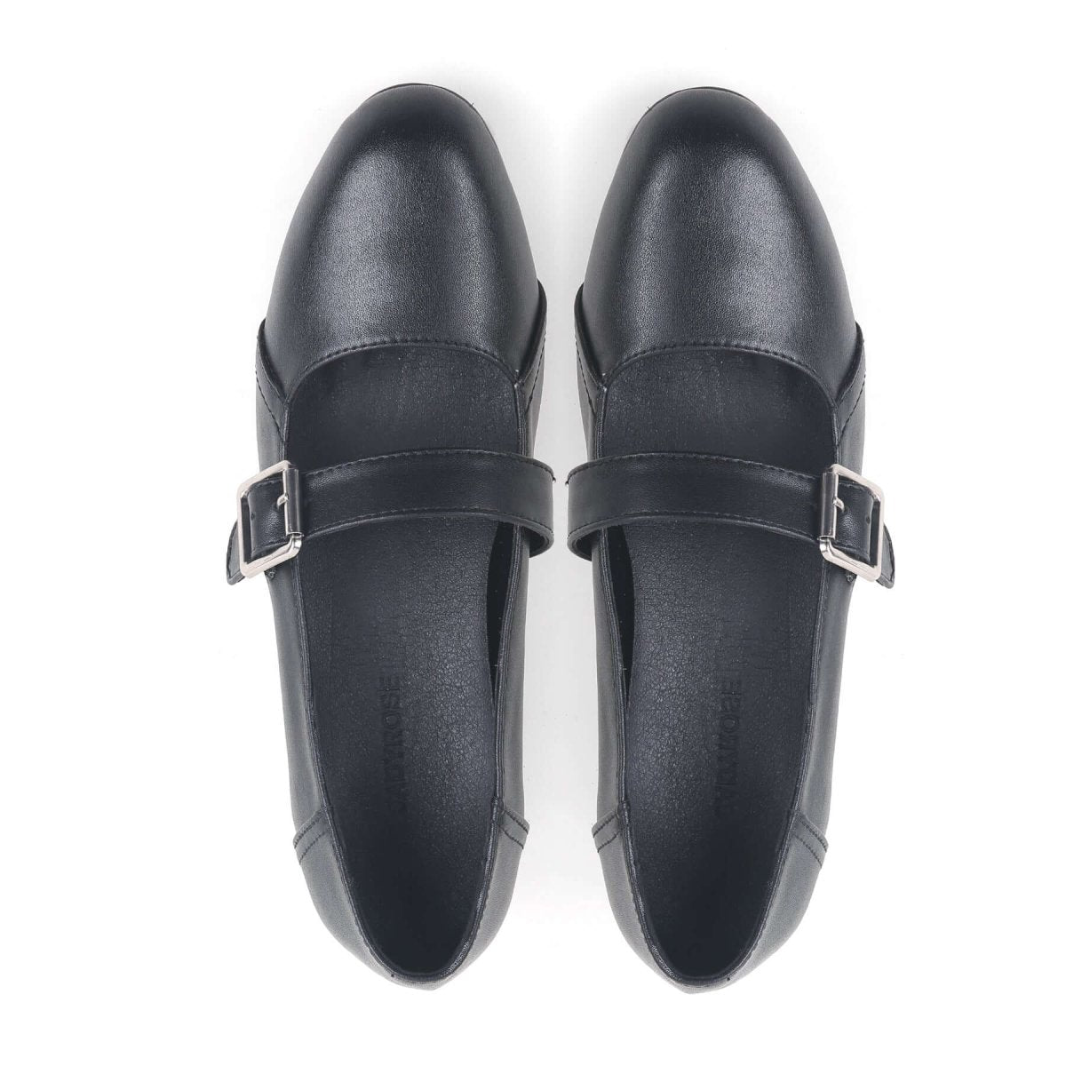 Mary Jane en cuir noir - Elégance Parisienne