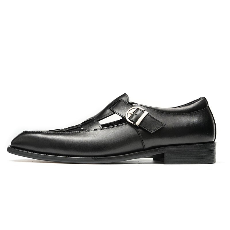 Sandales Riviera Homme & Femme en cuir beige- Elégance italienne